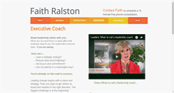 Desktop Screenshot of faithralston.com